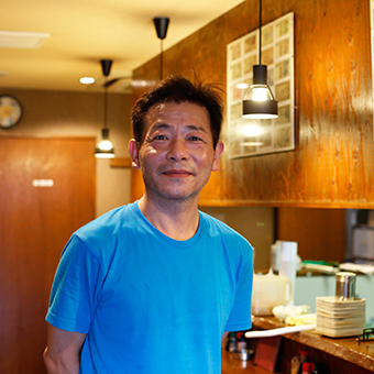 お店の人の写真